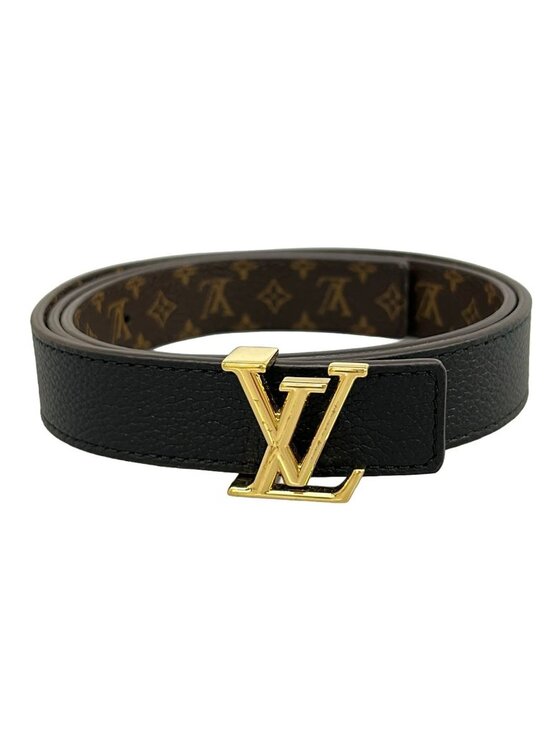 Louis Vuitton Belt 85 34 Initial 25 mm LV Logo Buckle Reversible main image 3